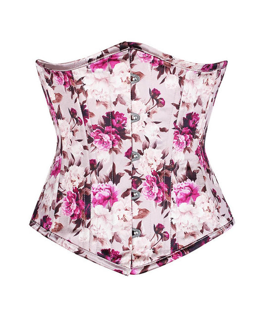 Hershel Floral Print Waist Training Corset