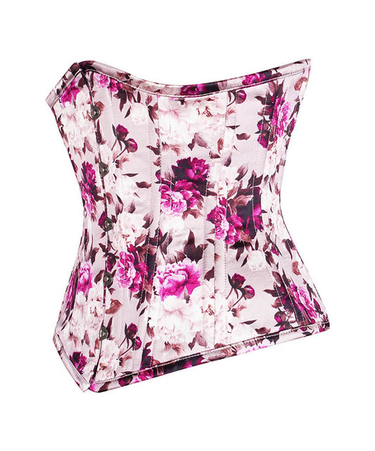Hershel Floral Print Waist Training Corset