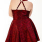 Elisheba Brocade Skater Dress