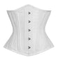 Ellee Taffeta Waist Training White Corset