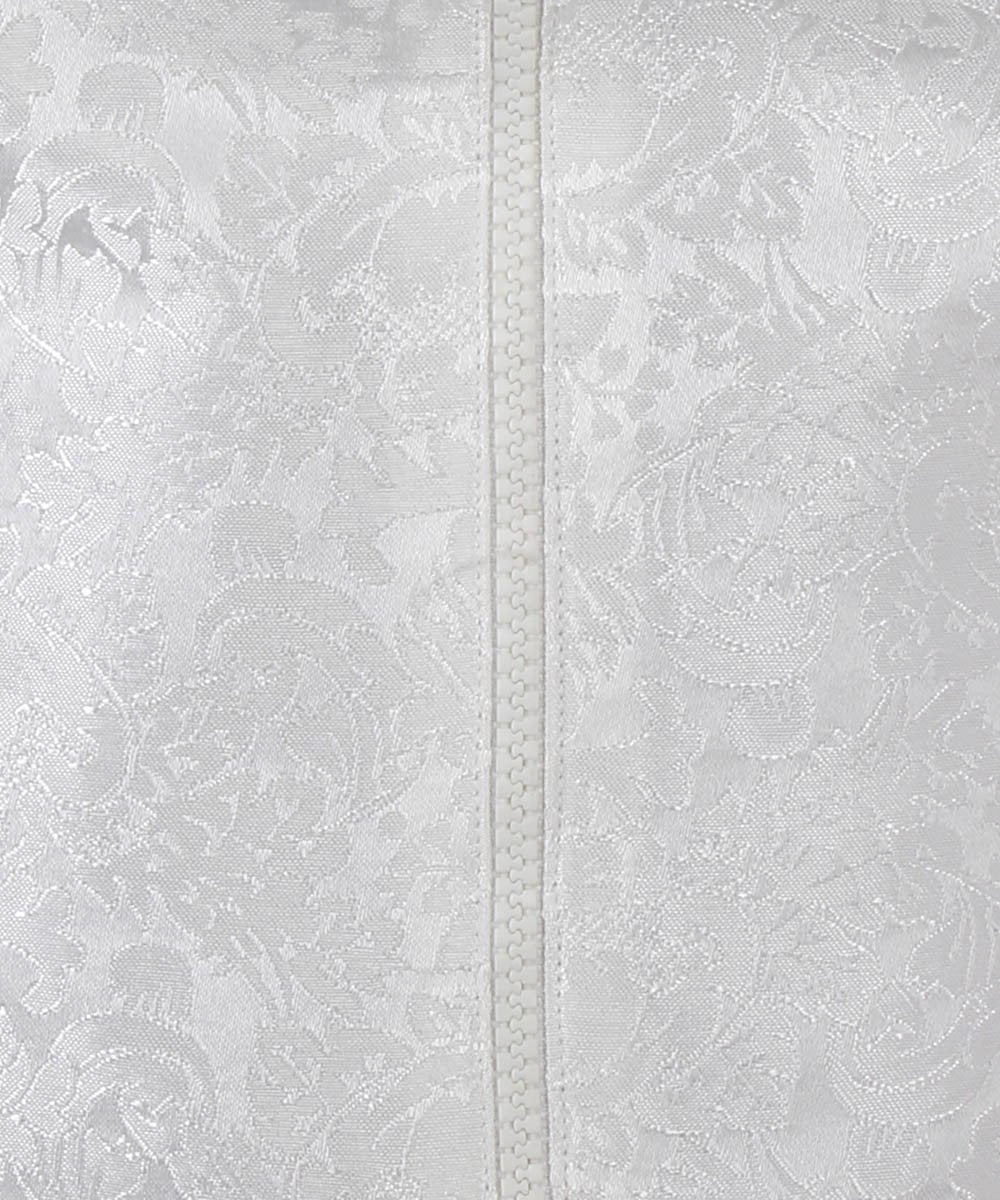 Mania Brocade White Corset Top