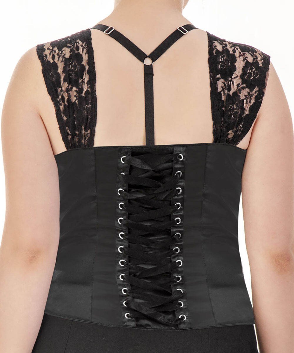 Ahava Gothic Lace Corset Top