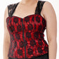 Ahava Gothic Lace Corset Top