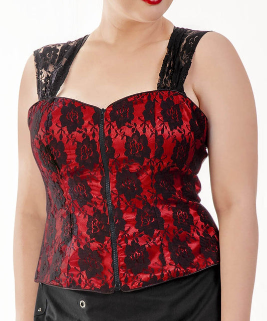 Ahava Gothic Lace Corset Top
