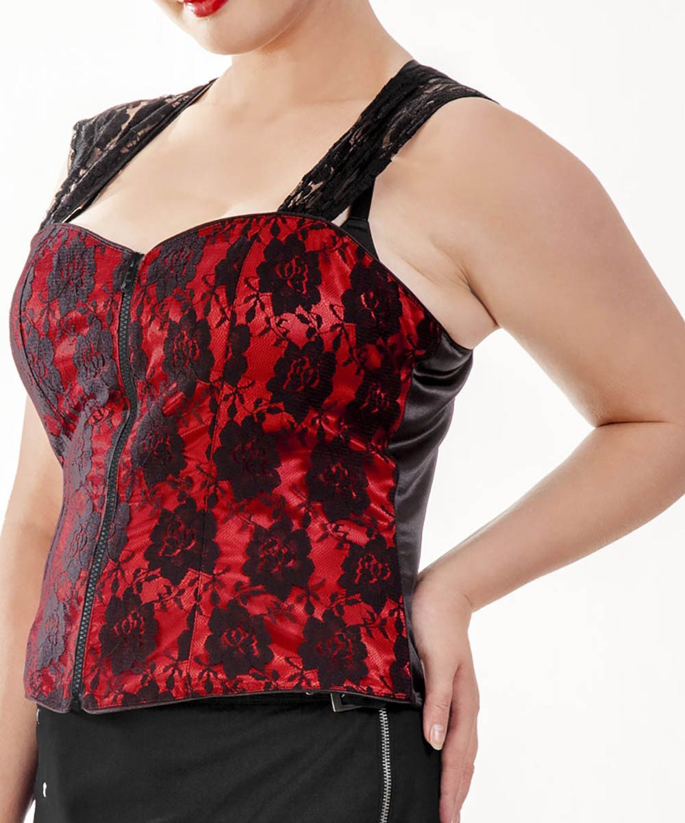 Ahava Gothic Lace Corset Top