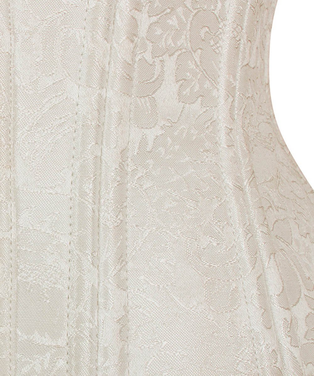 Mana New Curvy Waist Training Custom Made Corset in Brocade