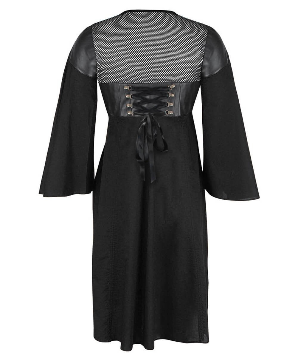 Damita Black Gothic Dual Top & Dress