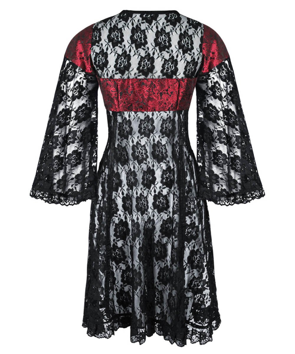 Nessia Gothic Lace Dual Top & Dress