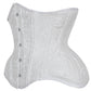 Kalynn White Curvy Waist Training Corset