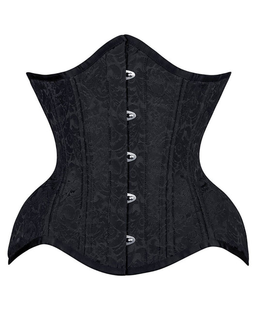 Manda Black Curvy Waist Trainer Corset