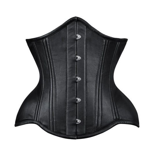 Rinna New Curvy Waist Trainer in Genuine Sheep Napa Leather