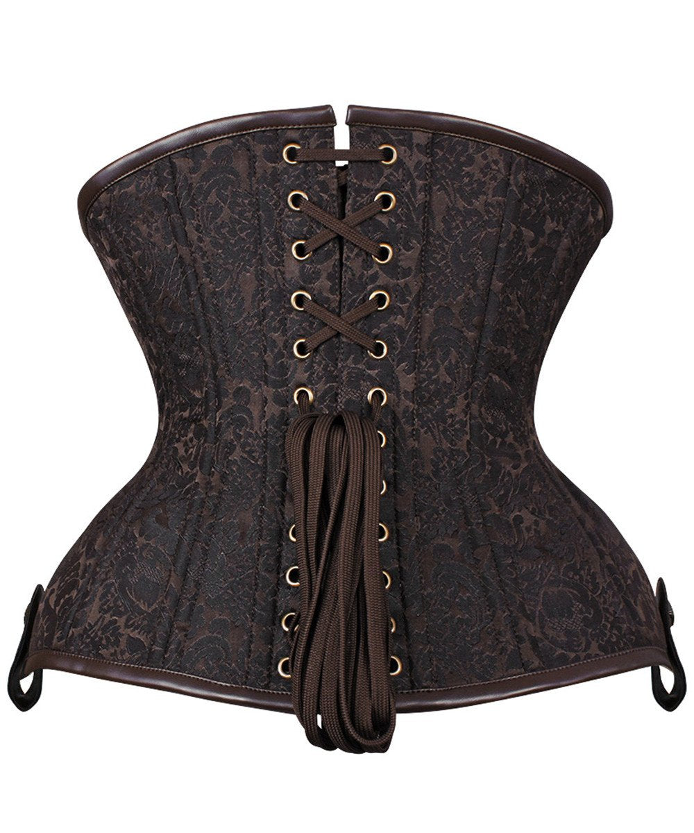 Capta New Curvy Embroidered Waist Trainer in Brocade