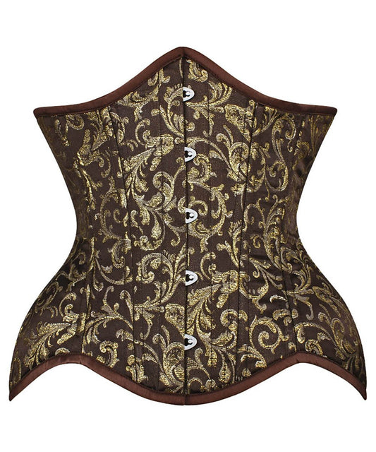Danell Curvy Gold Waist Training Corset