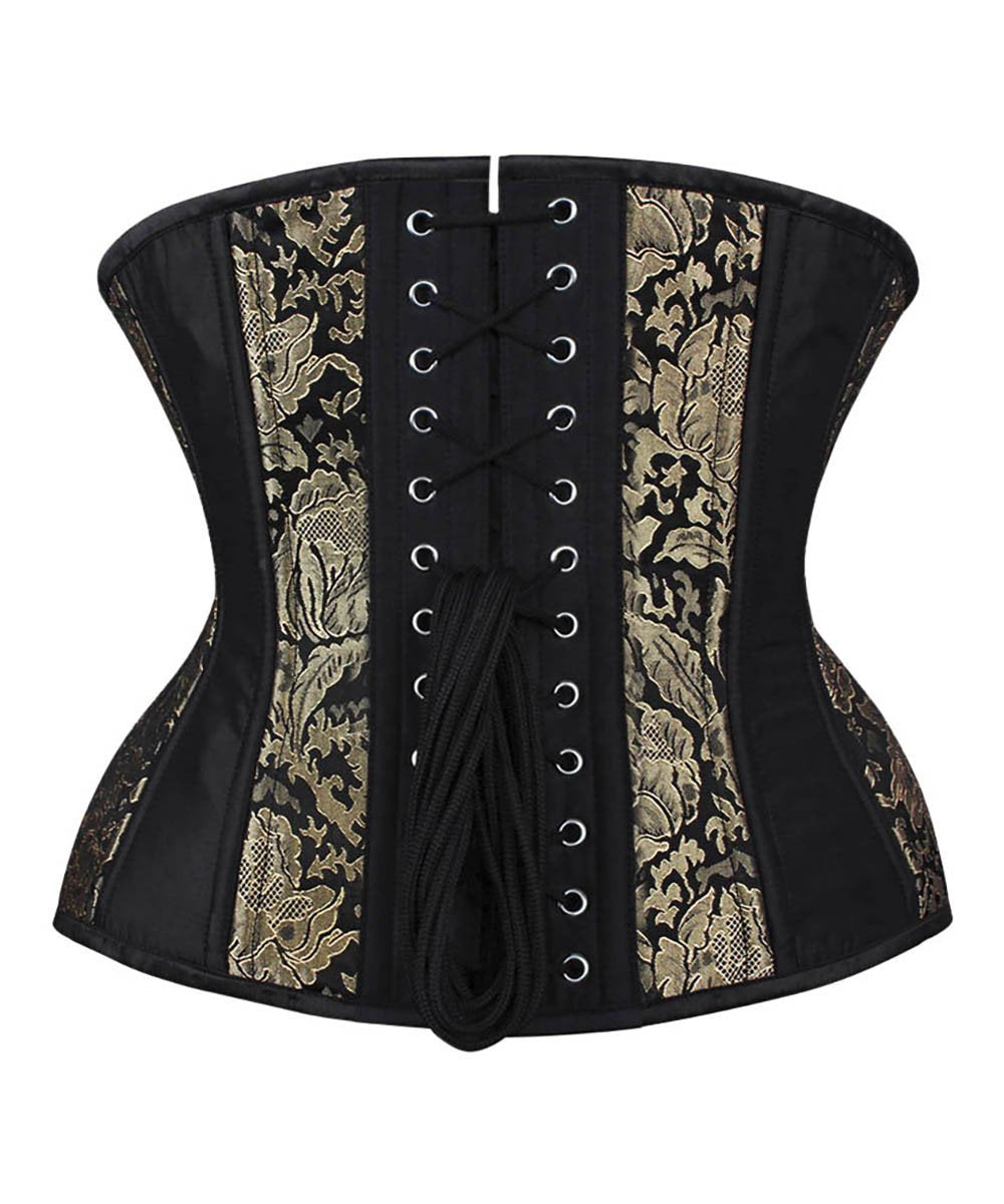 Danea Curvy Waist Training Gold Underbust Corset