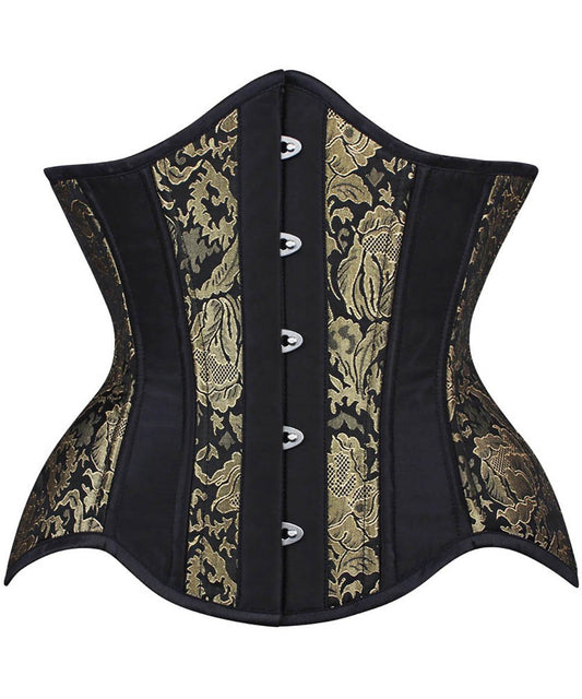 Danea Curvy Waist Training Gold Underbust Corset