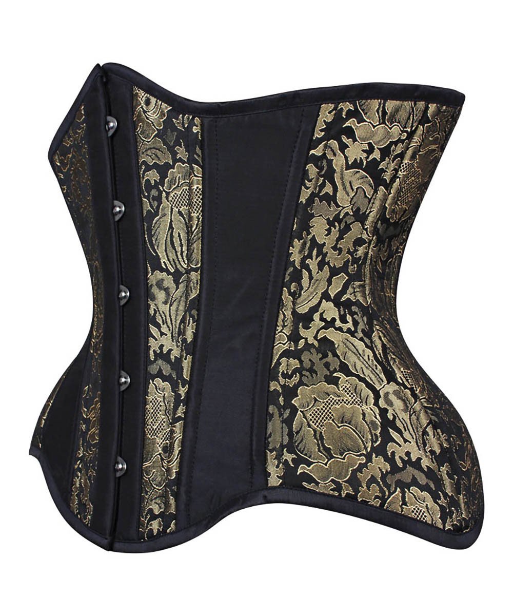 Danea Curvy Waist Training Gold Underbust Corset