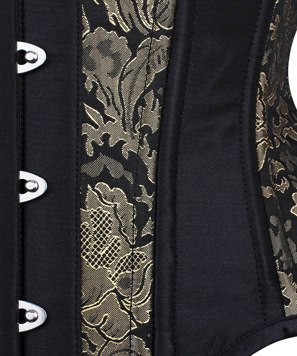 Danea Curvy Waist Training Gold Underbust Corset