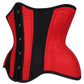 Nevada Curvy Red and Black Waist Training Corset