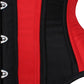 Nevada Curvy Red and Black Waist Training Corset