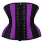 Danee Curvy Purple and Black Waist Training Corset