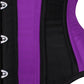 Danee Curvy Purple and Black Waist Training Corset