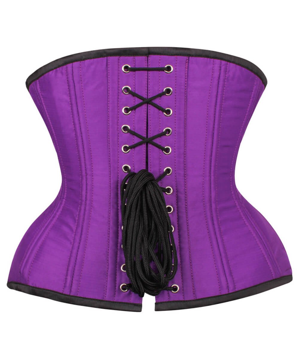 Karrin Waist Training Purple Curvy Corset