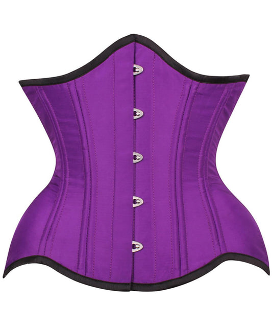 Karrin Waist Training Purple Curvy Corset
