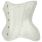 Elvis Curvy Ivory Waist Training Corset