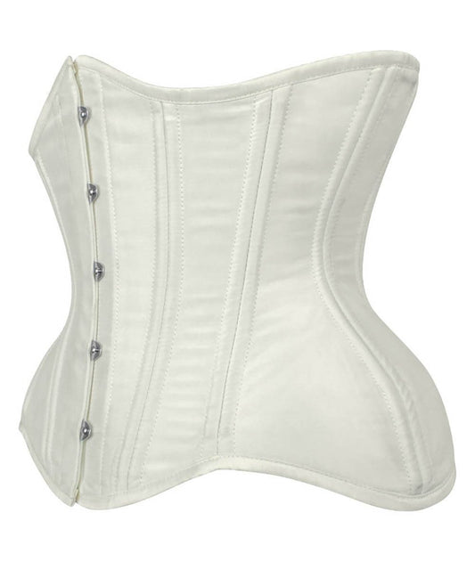 Elvis Curvy Ivory Waist Training Corset