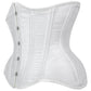 Karsen Curvy White Waist Training Corset