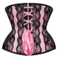 Frans Curvy Pink Lace Waist Training Corset