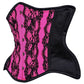 Hogan Curvy Magenta Lace Waist Training Corset