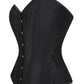 Hnedy Waist Training Black Taffeta Overbust Corset