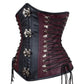 Akiko Steampunk Underbust Corset with Criss-Cross at Sides