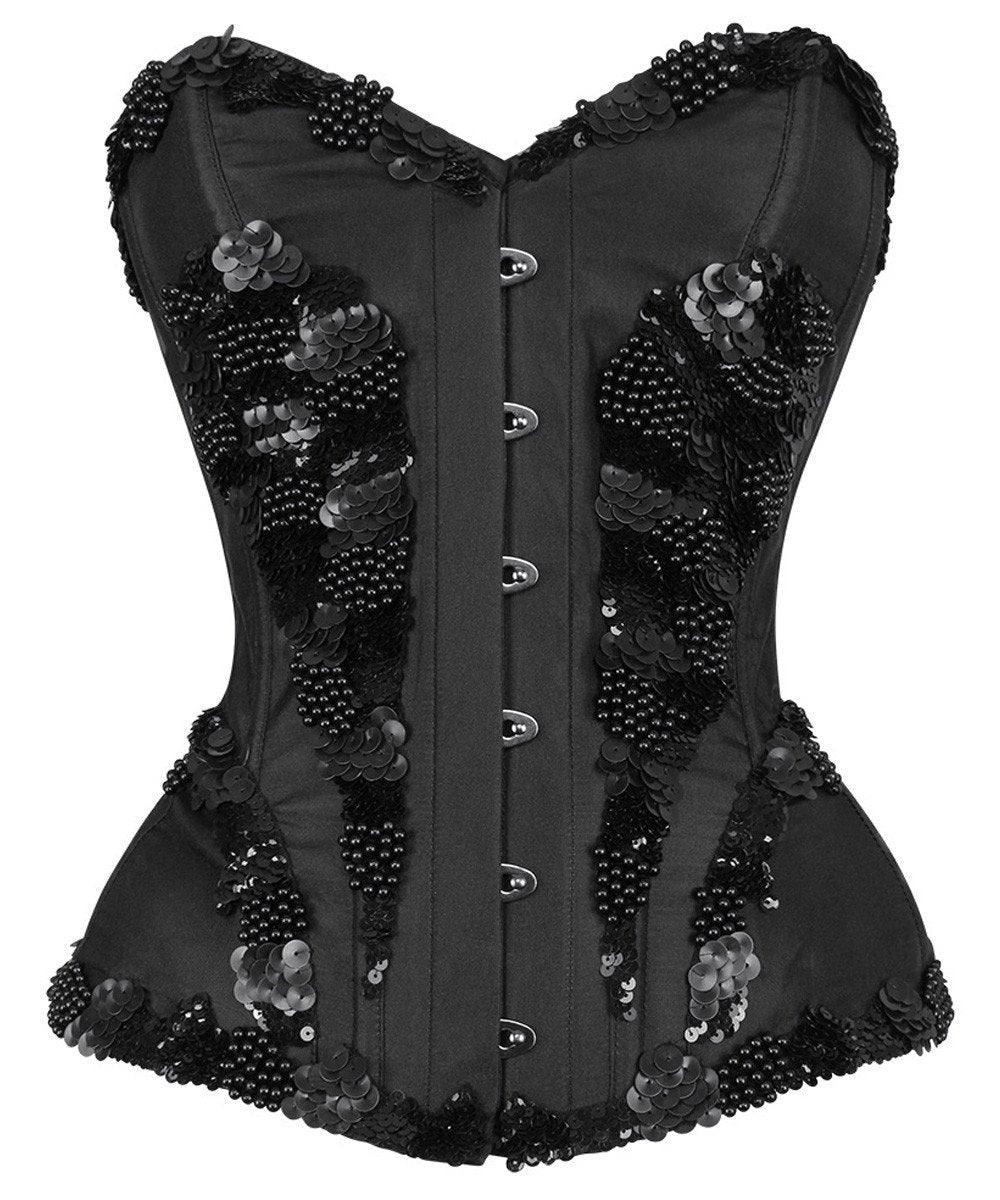 Leib Embroidered Overbust Couture Corset