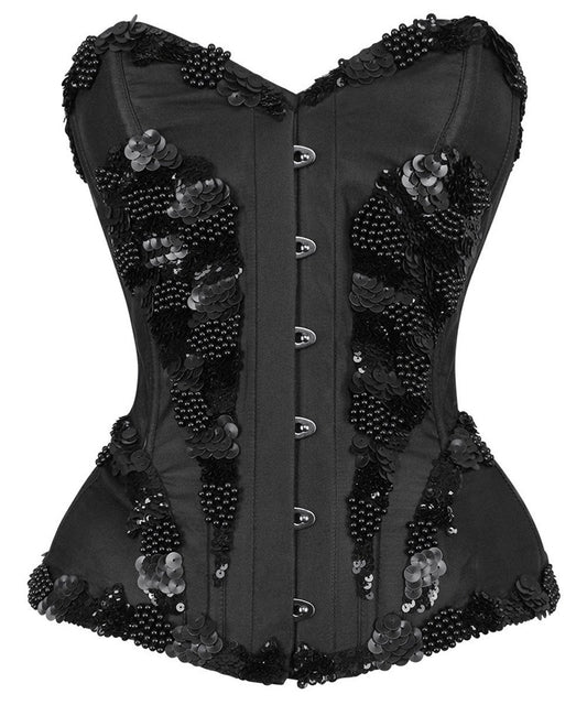 Leib Embroidered Overbust Couture Corset