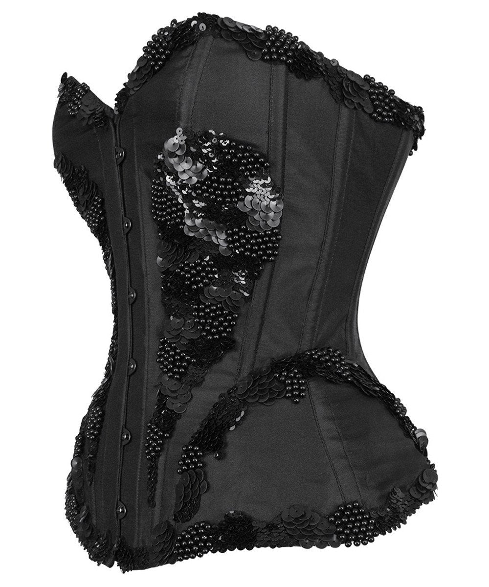 Leib Embroidered Overbust Couture Corset