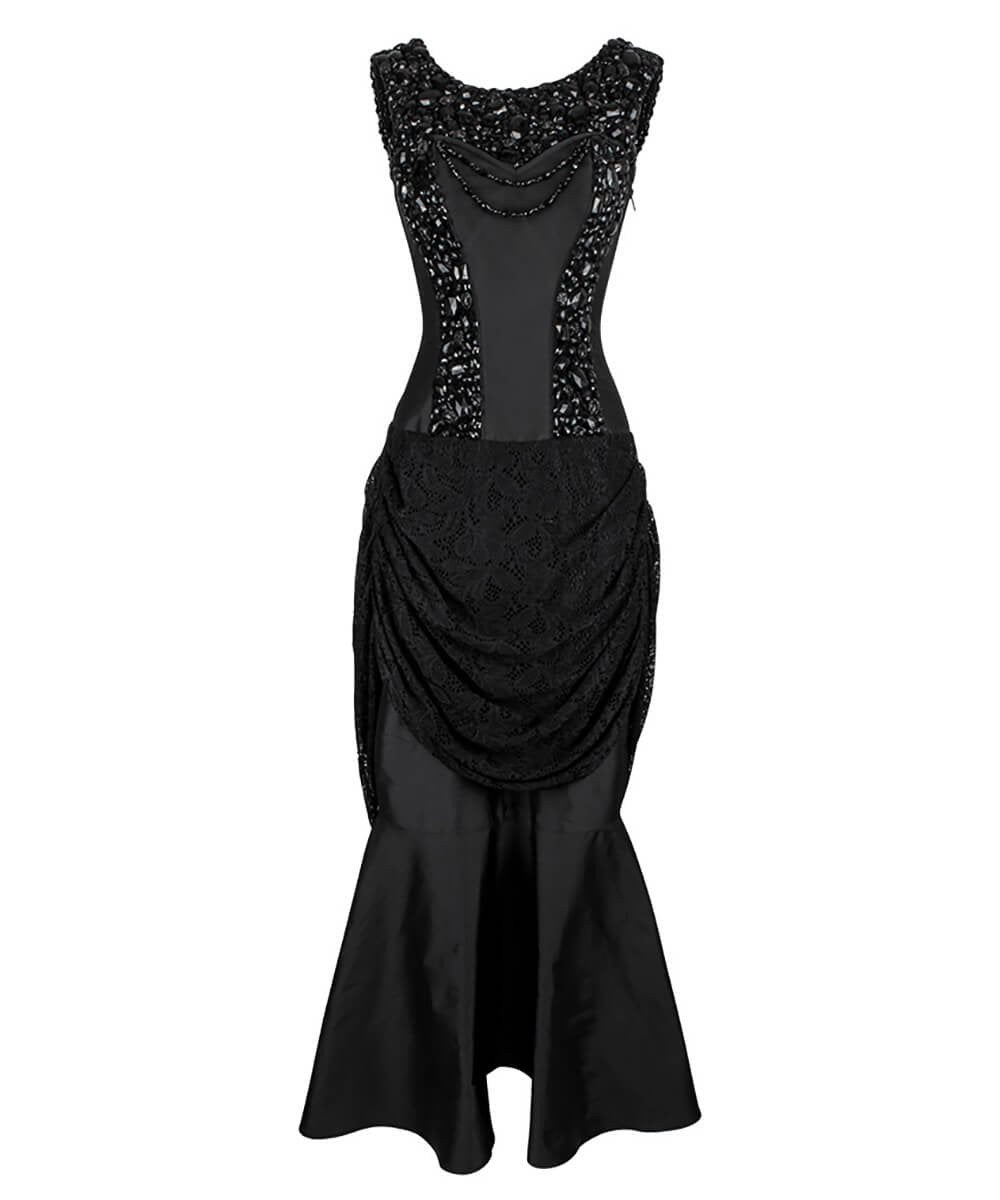 Reece Embroidered Couture Corset Dress