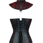 Roane Gothic Overbust Corset with Bolero
