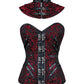 Roane Gothic Overbust Corset with Bolero