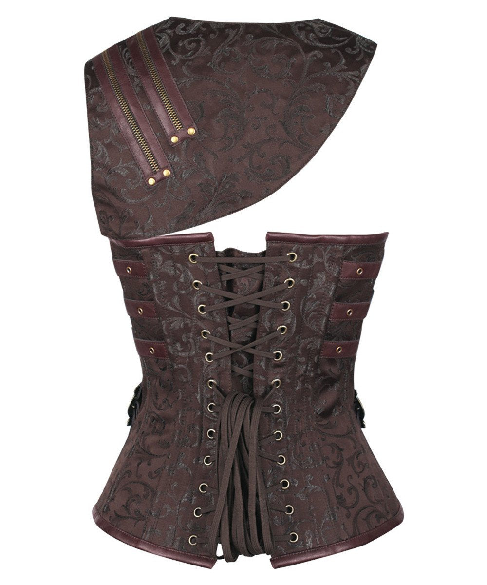 Marek Steampunk Overbust Corset with Bolero