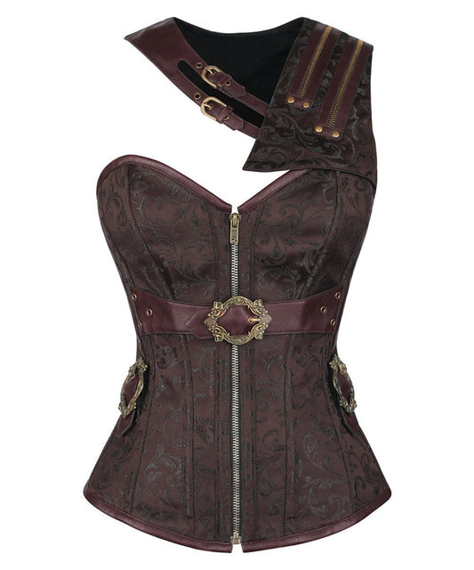 Marek Steampunk Overbust Corset with Bolero