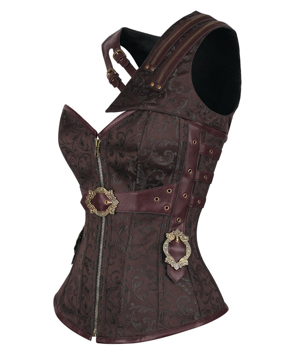 Marek Steampunk Overbust Corset with Bolero
