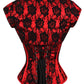 Celestino Red Overbust Corset with Bolero Jacket