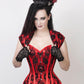 Celestino Red Overbust Corset with Bolero Jacket