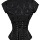 Layton Black Overbust Corset with Bolero Jacket