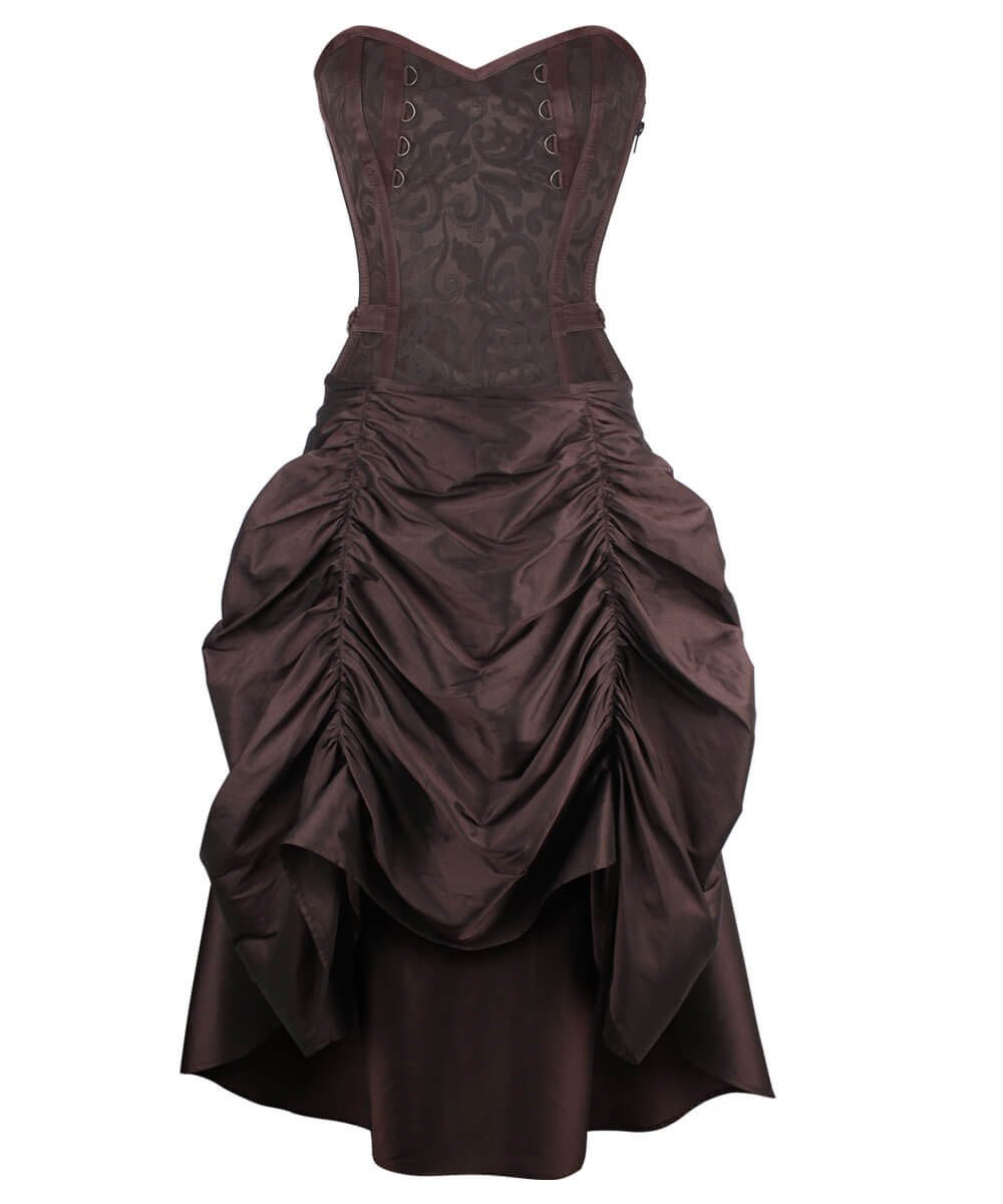 Barnardel Steampunk Brocade Corset Dresses