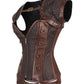 Adoria Steampunk Overbust Brown Corset with Detachable Belt