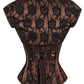 Celeste Brown Overbust Corset with Bolero Jacket