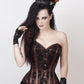 Celeste Brown Overbust Corset with Bolero Jacket